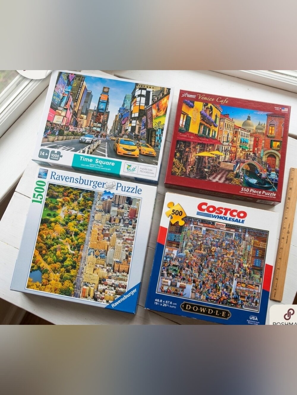 Ultimate Puzzle Bundle - NYC, Venice & Costco (4 Puzzles)